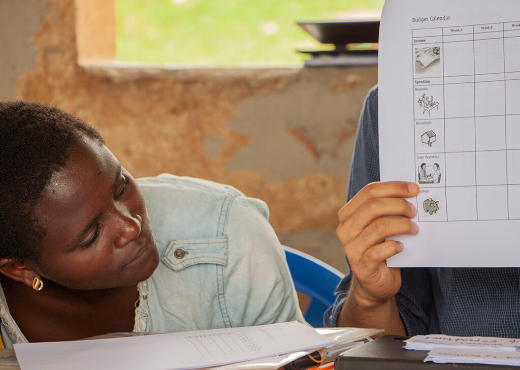 Financial Literacy Training Rwamwanja settlement